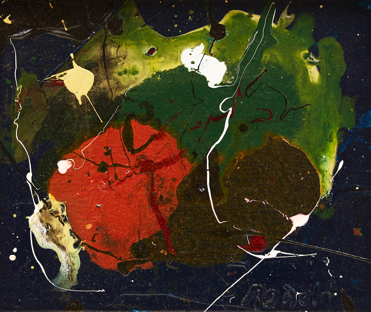 William Ronald, Untitled Abstraction, oil on canvas