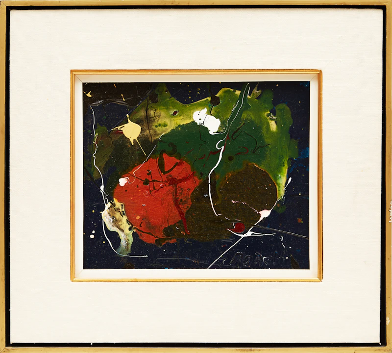 William Ronald, Untitled Abstraction, oil on canvas - view 2