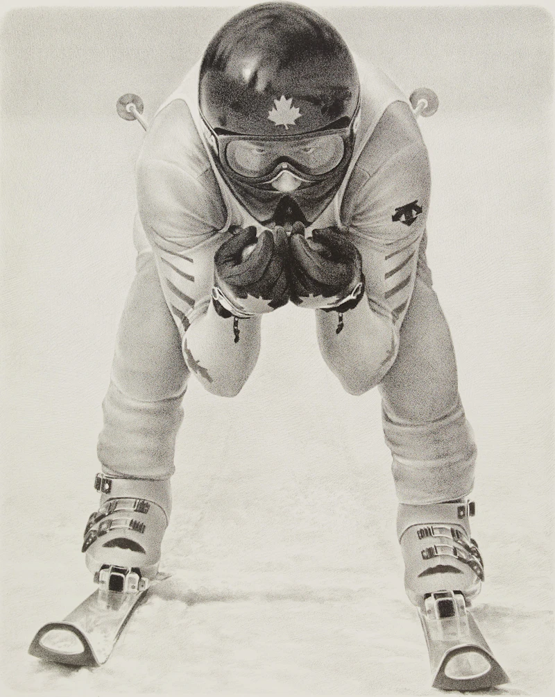 The Downhill Racer by Kenneth Danby