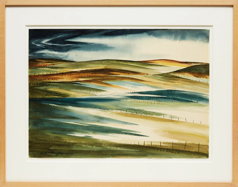 Sky Clearing, Waterloo County by Carl Fellman Schaefer