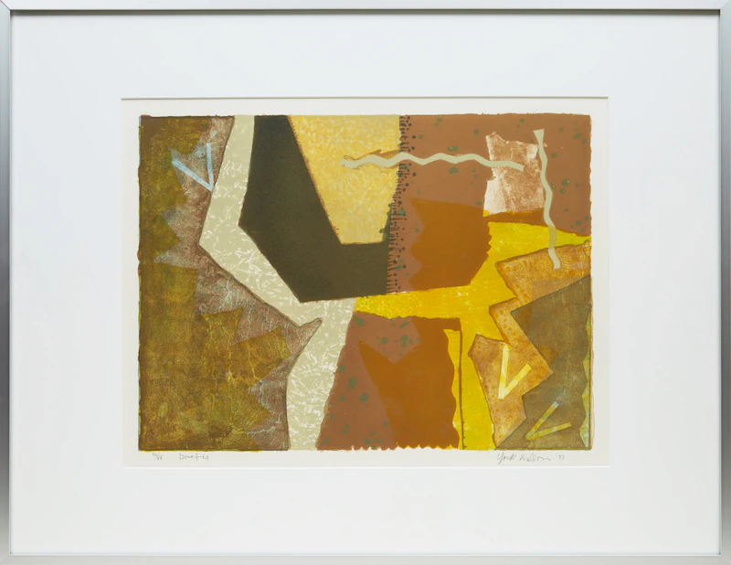 Ronald York Wilson, Donotis, colour serigraph, 1977 - view 2