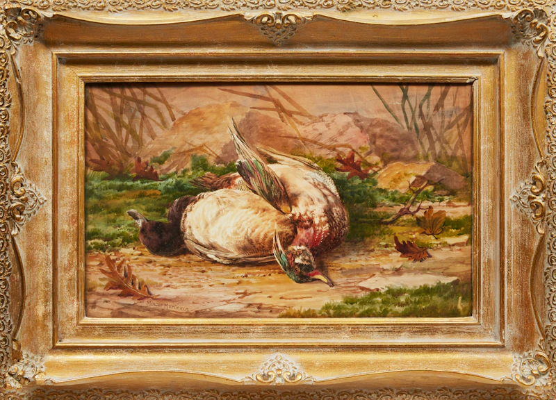 Thomas Mower Martin, Still Life of Fowl, watercolour - view 2