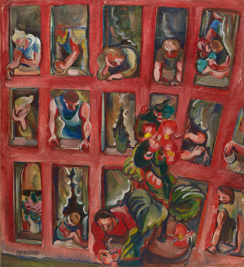 New York Tenement by Pegi Nicol MacLeod