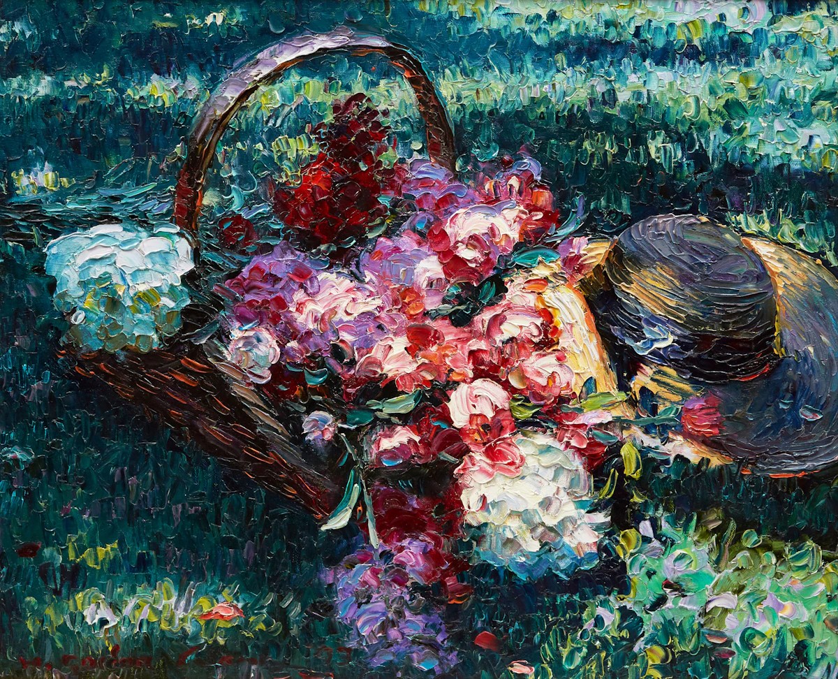 Henry Gordon Wang, For Her Bedroom, oil on canvas