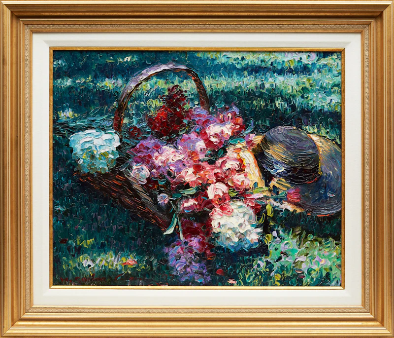 Henry Gordon Wang, For Her Bedroom, oil on canvas - view 2