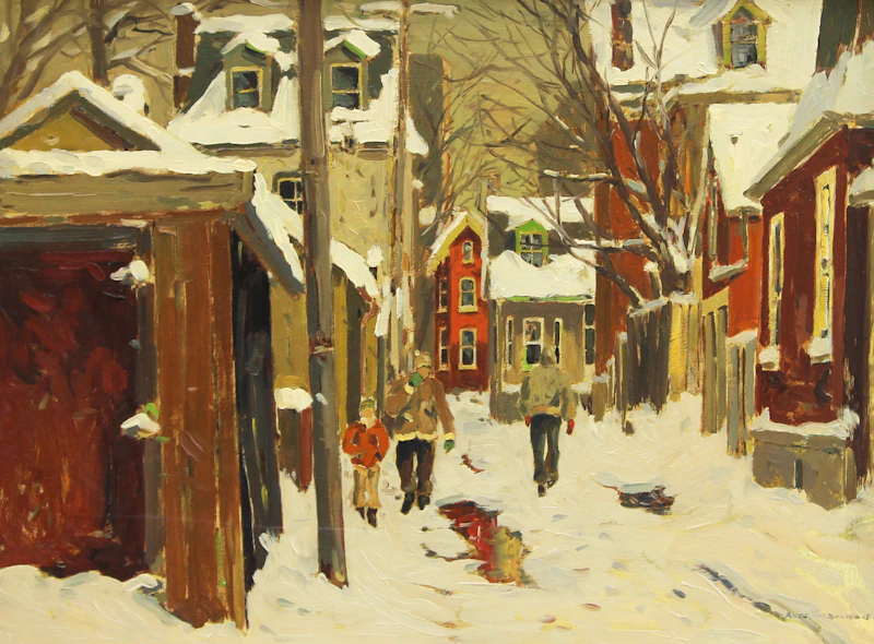 Lane in Cabbagetown, Toronto by Arto Yuzbasiyan