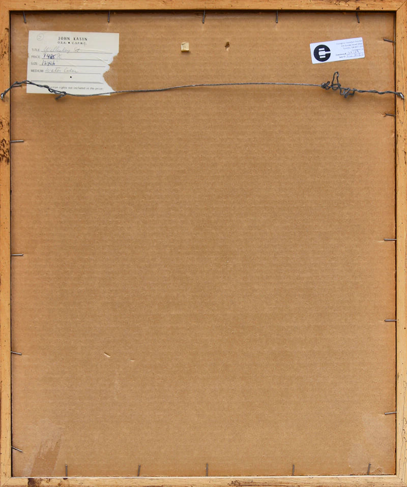 John Kasyn, Wellesley Street, watercolour - view 3