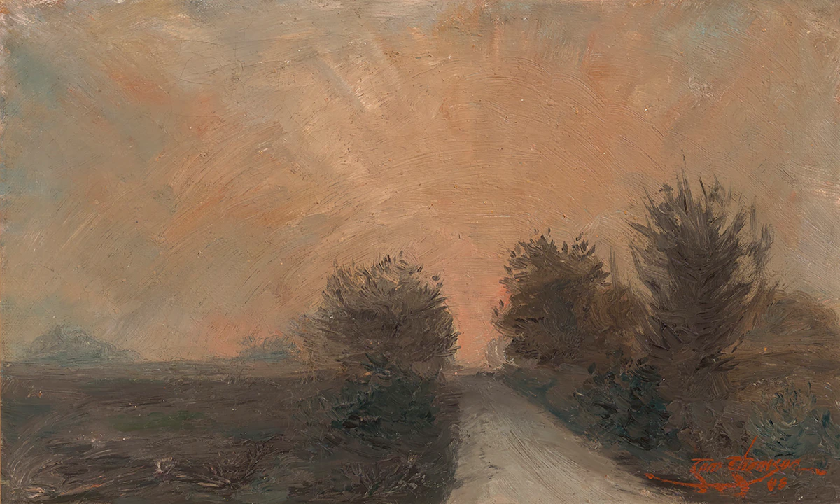 Tom Thomson, Road Near Leith, oil on canvas, 1908