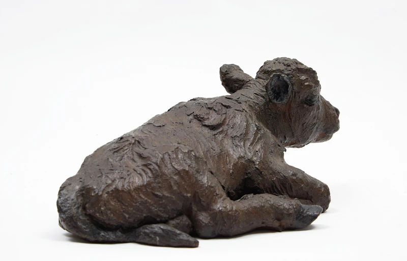 Joe Fafard, Le Veau de Brian , patinated bronze, 1987 - view 3