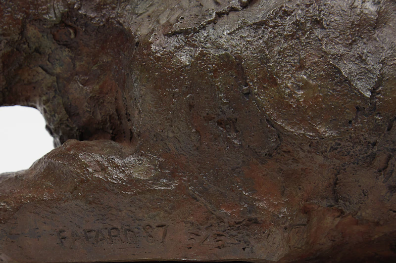 Joe Fafard, Le Veau de Brian , patinated bronze, 1987 - view 5