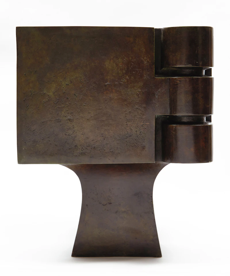 Sorel Etrog, Introvert (1976), bronze, 1976 - view 3