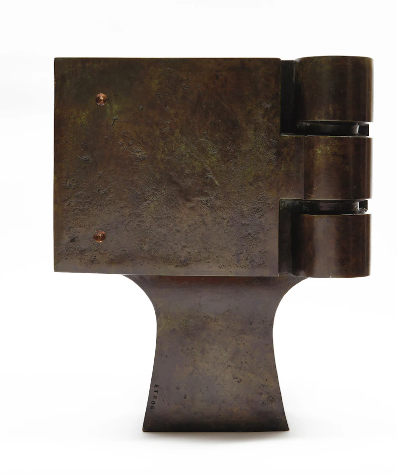 Sorel Etrog, Introvert (1976), bronze, 1976 - view 4