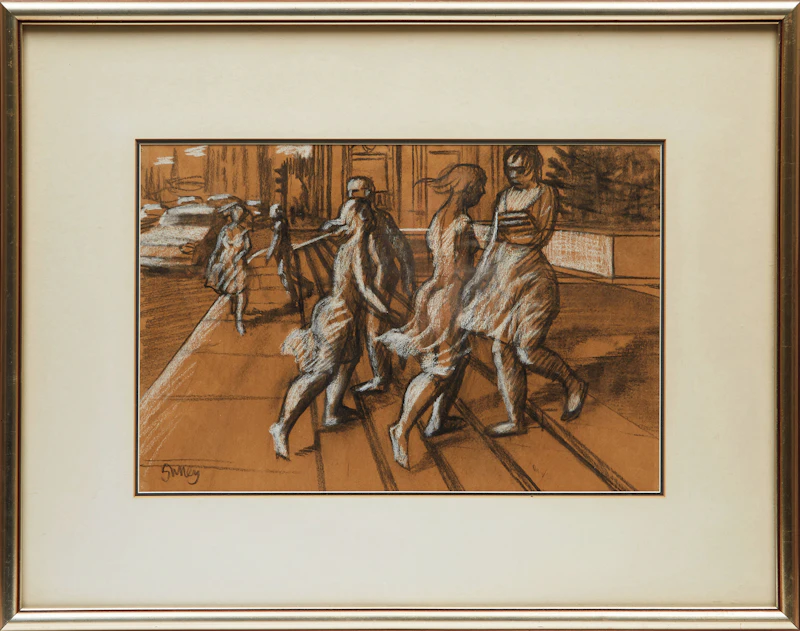 Philip Henry Howard Surrey, Study for Place Ville Marie (2), mixed media on paper - view 2