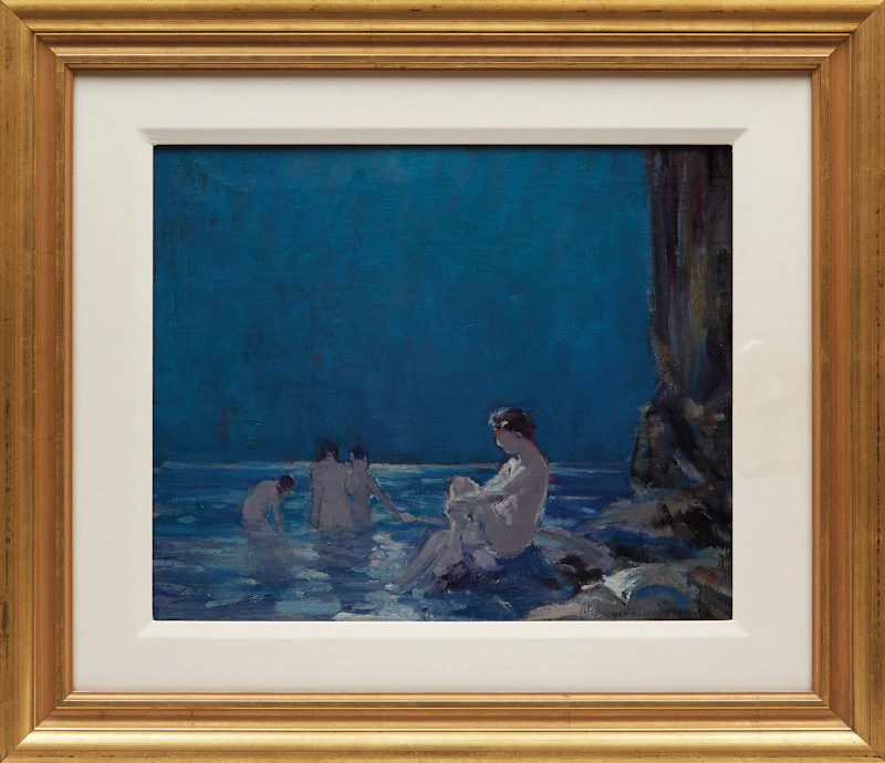 Farquhar McGillivray Strachan Knowles, Women Bathing, oil on canvas - view 2