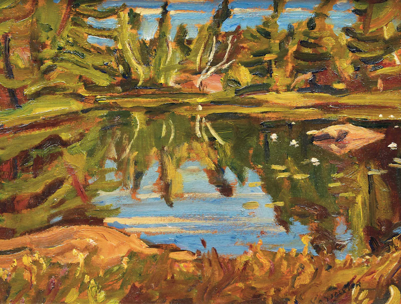 Alexander Young Jackson, Lake Reflection