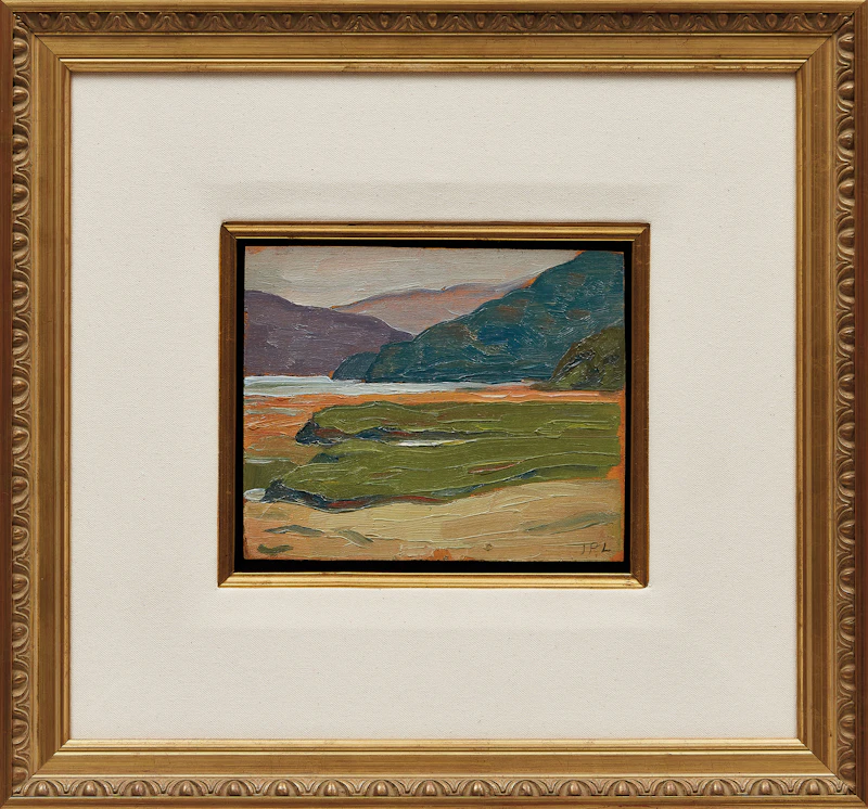 Jean Paul Lemieux, Soleil d’après-midi, oil on panel, 1933 - view 2
