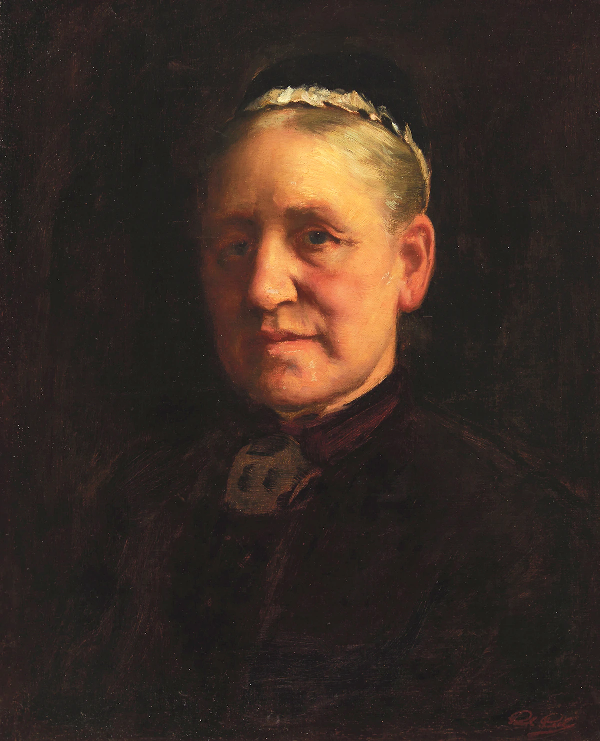 Paul Peel, Madame Verdier, oil on canvas, circa 1885-86