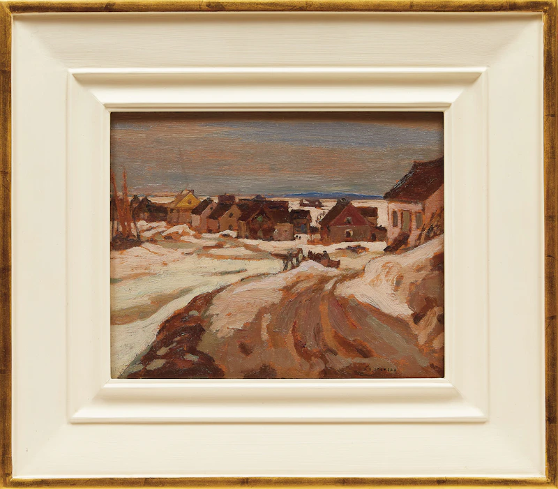 Alexander Young Jackson, Grey Day, Tobin, oil on board - view 2