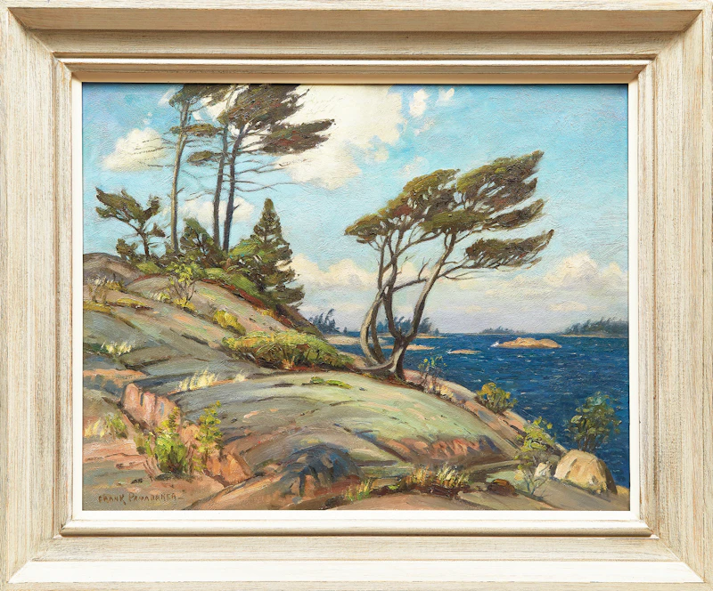 Frank Shirley Panabaker, Georgian Bay Landscape, oil on board - view 2