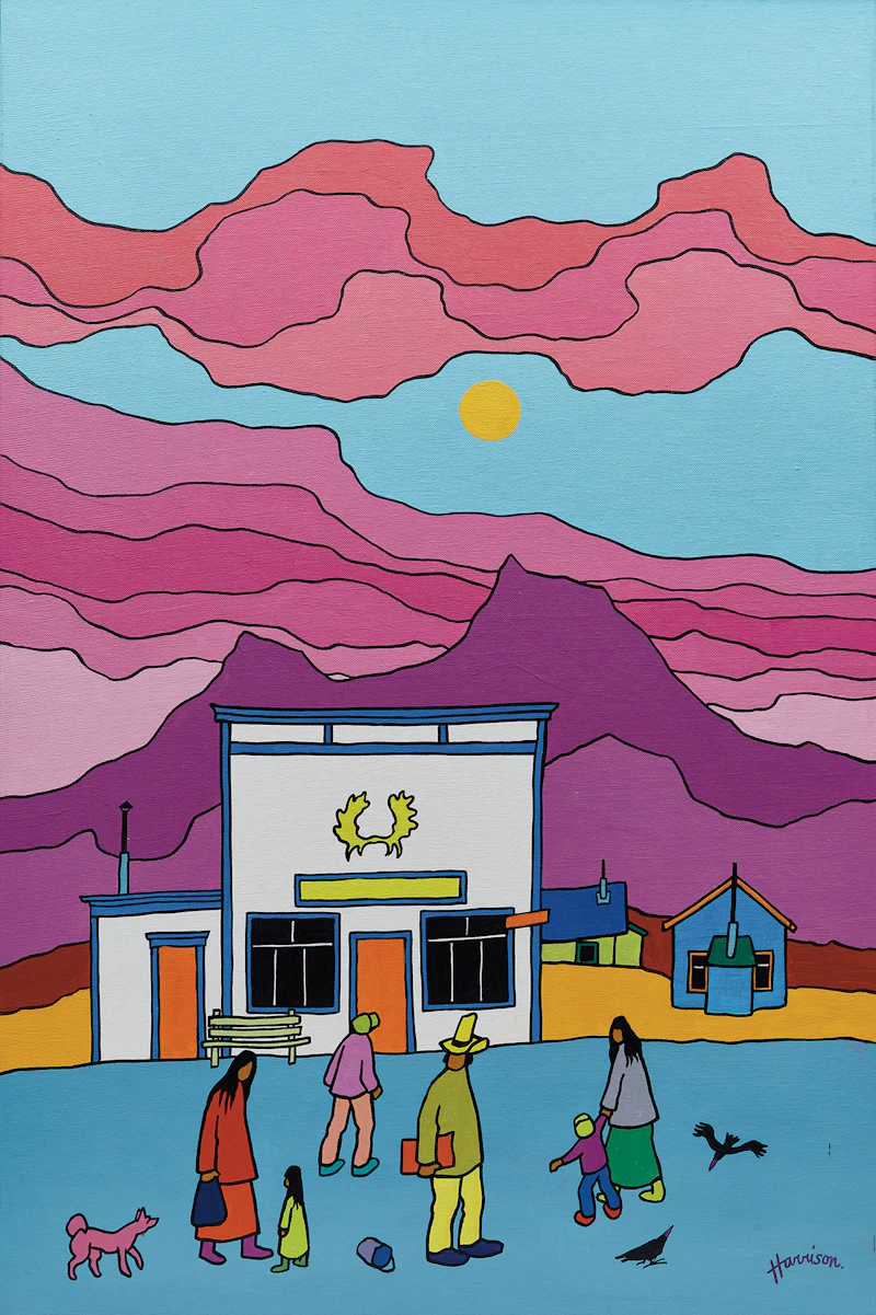 Ted Harrison, Atlin Café