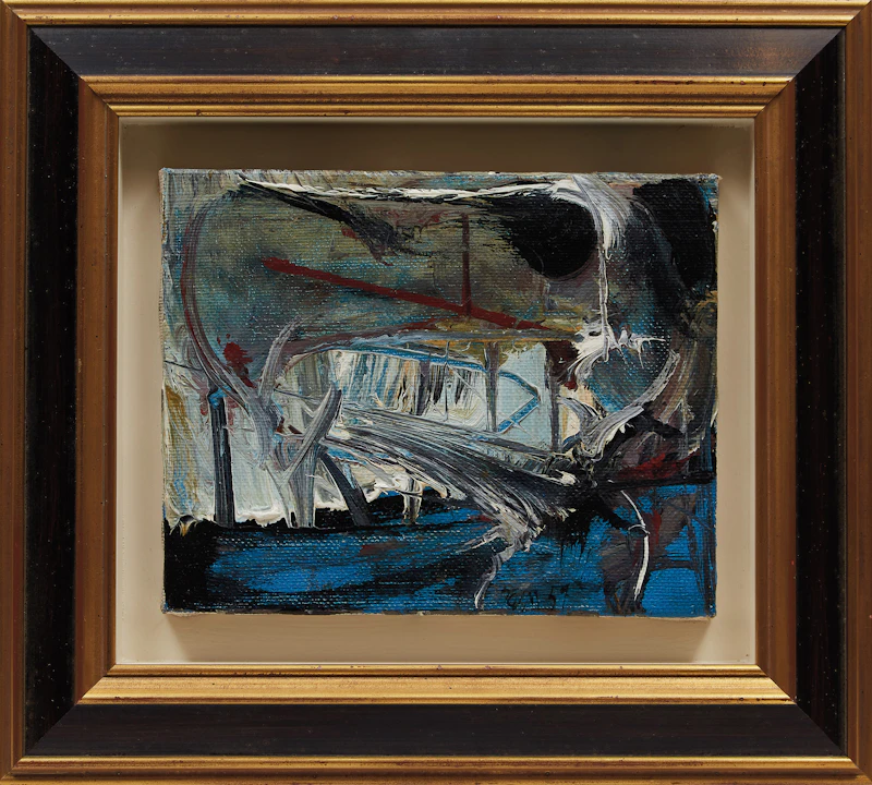 Harold Barling Town, Homage to Turner, oil on canvas, 1959 - view 2