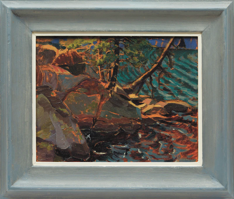 Doris Jean McCarthy, Sun Magic (North Lake, Haliburton), oil on board - view 2