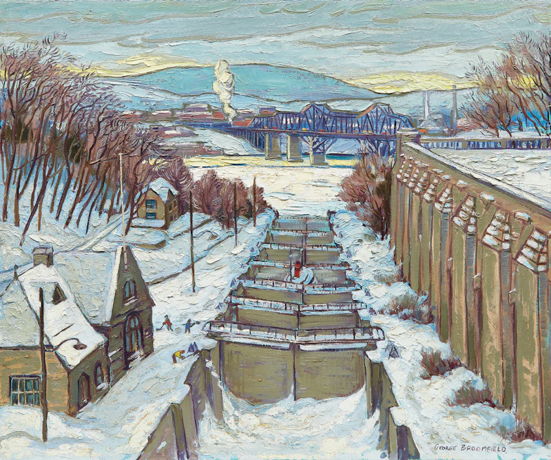 Adolphus George Broomfield, Rideau Canal Locks, Ottawa
