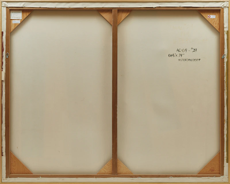 William Perehudoff, AC-69-29, acrylic on canvas, 1969 - view 3