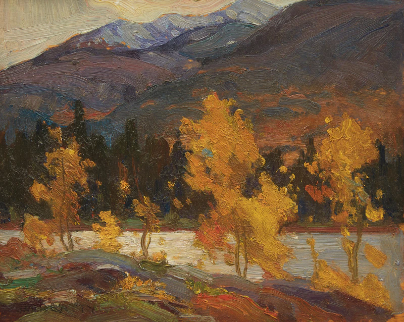John William Beatty, Lake Edith, Jasper Park (1914)
