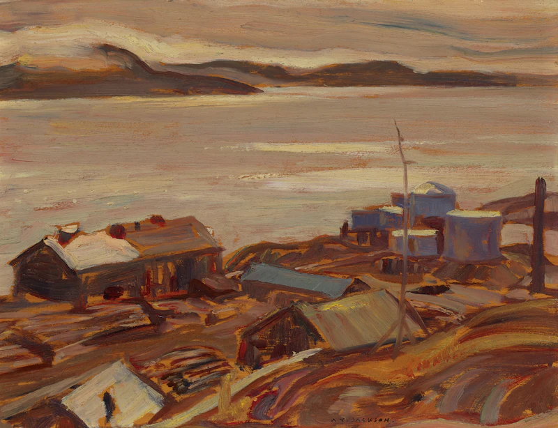Alexander Young Jackson, Sun and Fog, Great Bear Lake