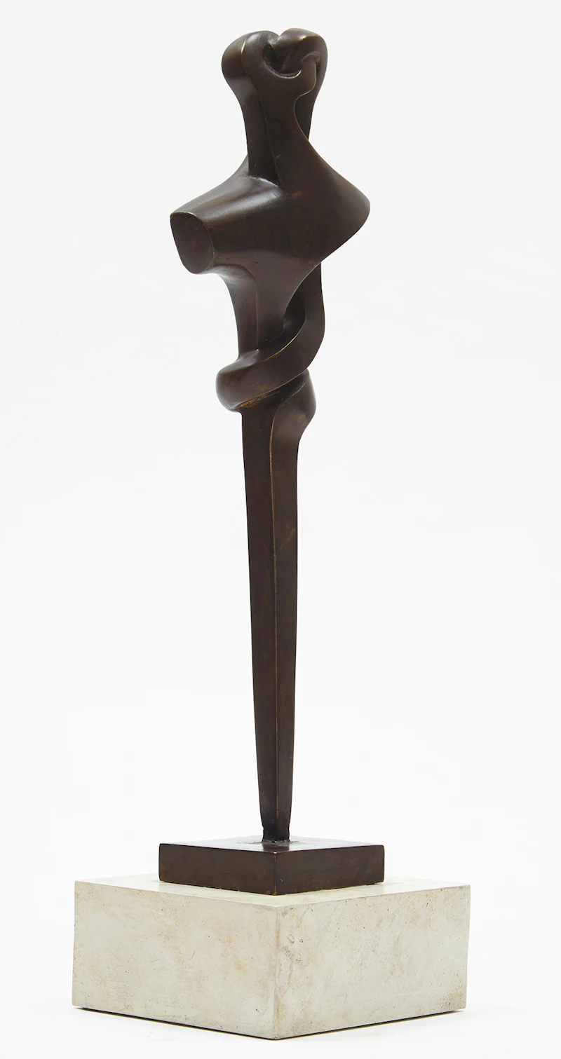 Sorel Etrog, The Couple Study (Couple II Study) (1965), bronze, 1965 - view 3