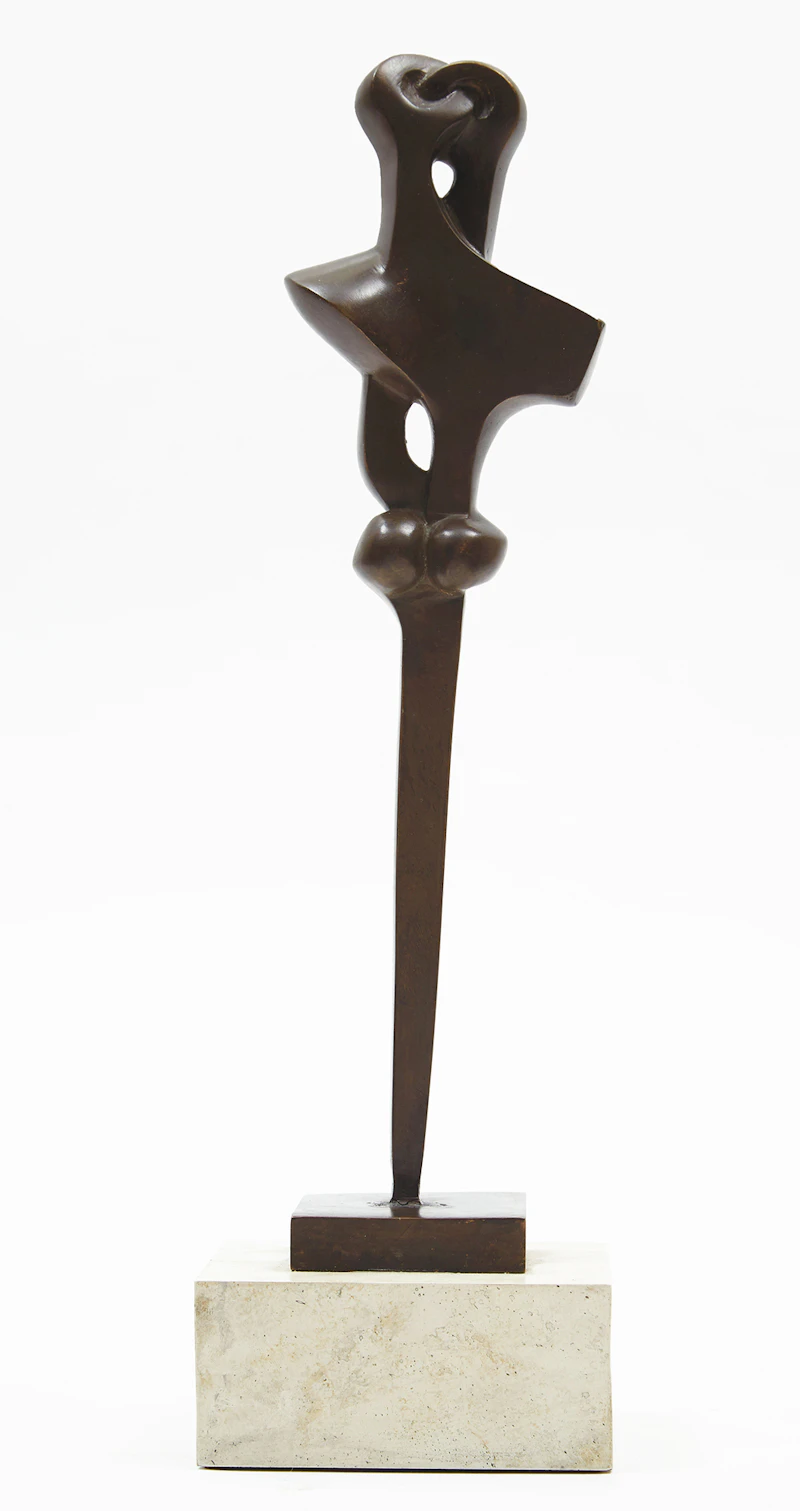 Sorel Etrog, The Couple Study (Couple II Study) (1965), bronze, 1965 - view 4