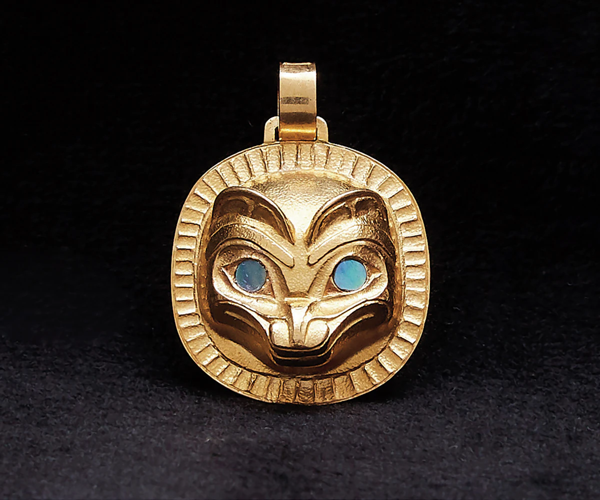 Bill Ronald Reid, Bear Cub Pendant (1990), no-medium, 1990