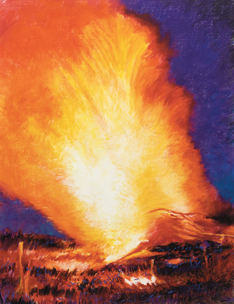 Mary Pratt, Bonfire