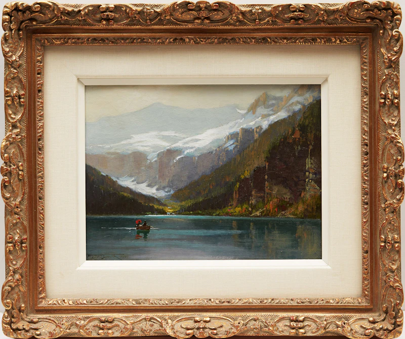 Frederic Marlett Bell-Smith, Mount Victoria, Lake Louise, oil on canvas - view 2