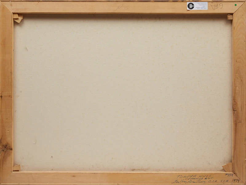 Geoffrey David Armstrong, Tundra Hills, Coppermine, acrylic on canvas, 1979 - view 2