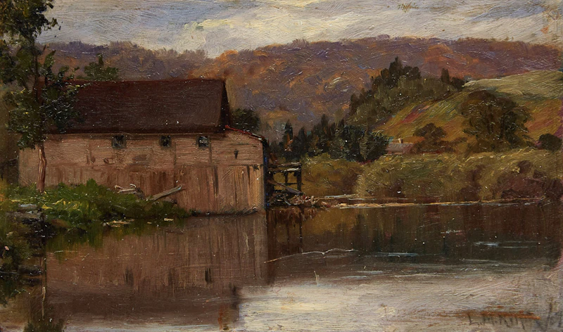 Shoreline Landscape by L.M. Kilpin
