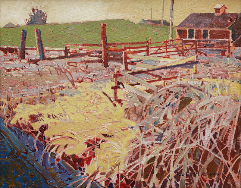 Edge: Buckner’s Farm, Delta, B.C. by Robert Genn