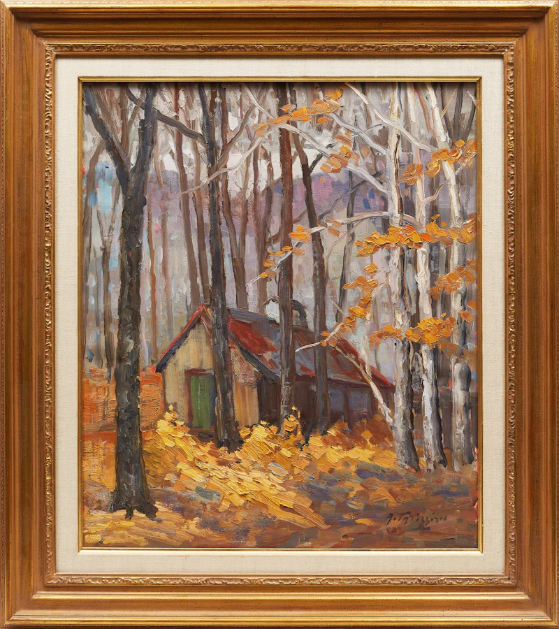 Armand Tatossian, St Hilaire, oil on canvas - view 2