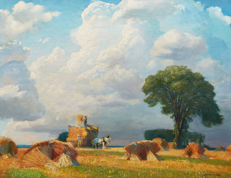 Haying Scene by Addison Winchell Price