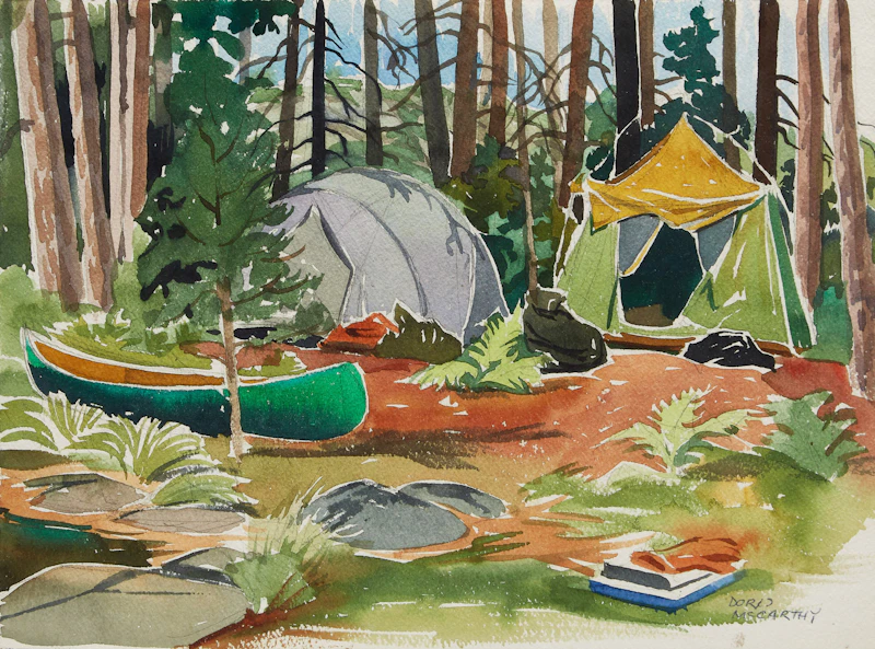 Doris Jean McCarthy, Camping Trip, Killarney Park