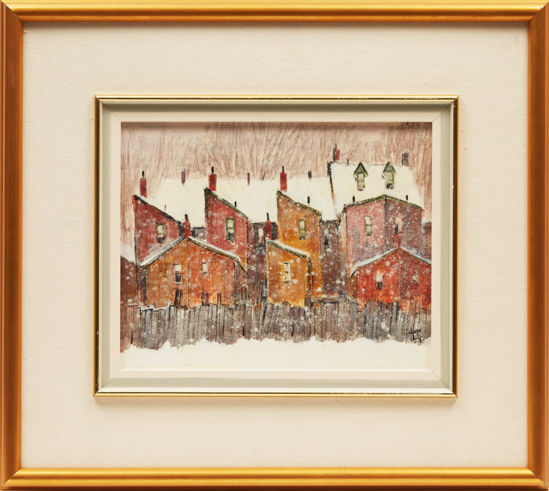 John Joy, King St. West, oil on board - view 2