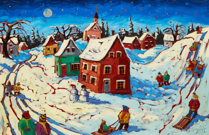 Rod Charlesworth, Winter (Full Moon)