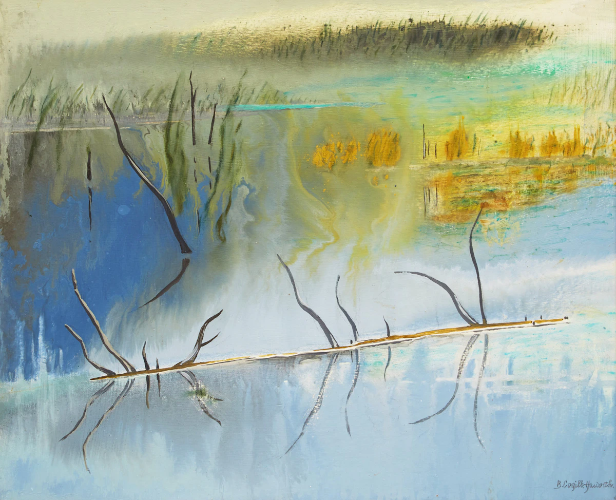 Bobs Cogill Haworth, Solitude, acrylic on board