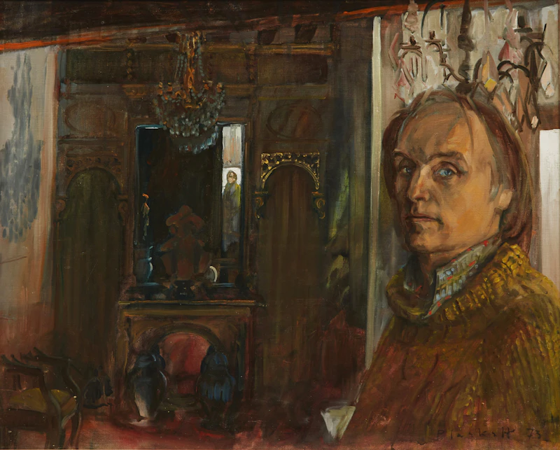 The Artist at 2 Rue Pecquay by Joseph Francis Plaskett
