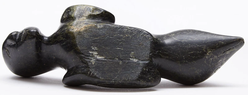 Simeonie Quppapik, Bird Transformation, stone, 1987 - view 5