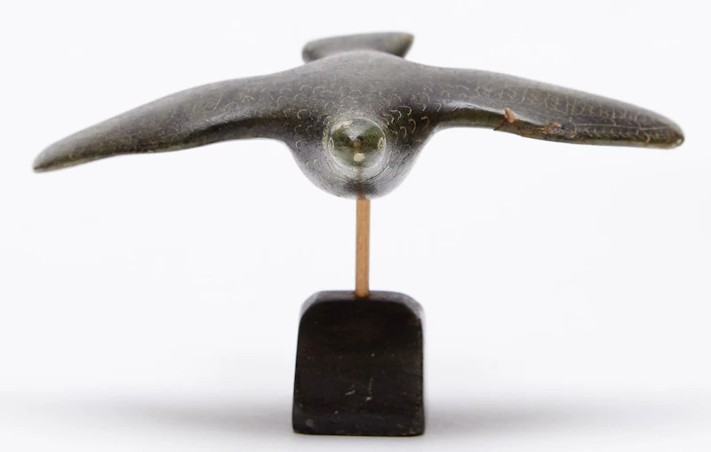 Goose in Flight by Unidentified Inuit Artist