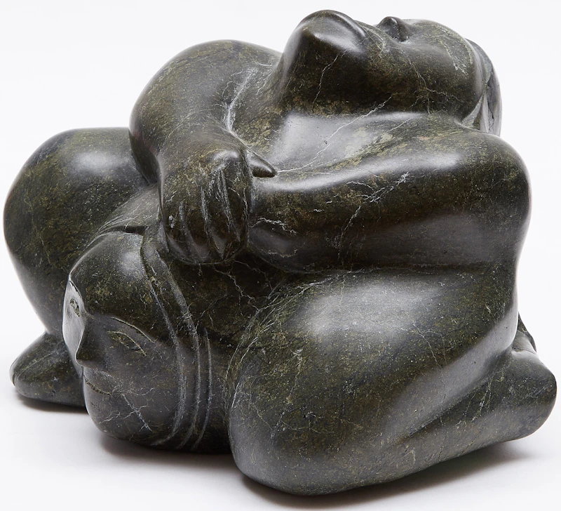 Omalluq Oshutsiaq, Birth Scene, stone - view 3
