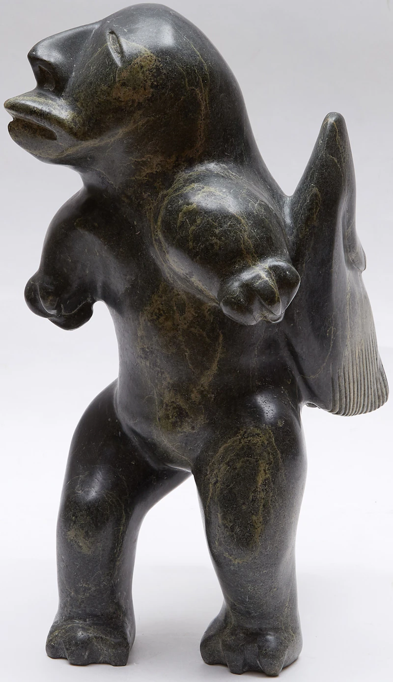 Adamie Alariaq, Transformation (Bird), stone - view 3
