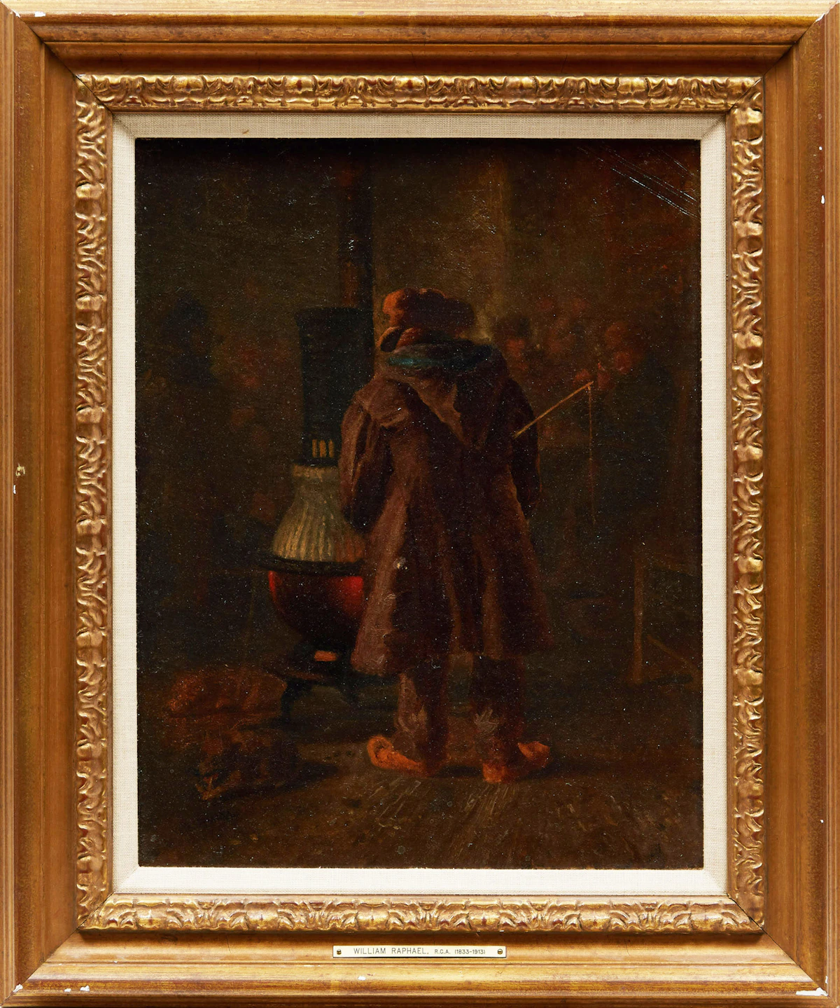 William Raphael, The Coachman, oil on canvas